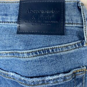 Abercrombie & Fitch Medium Blue Slim Taper Jeans